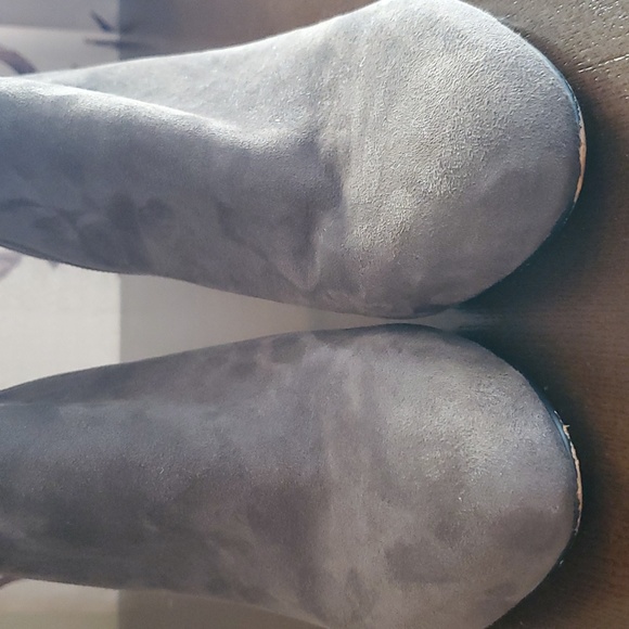 Vince Camuto gray suede booties - Picture 8 of 11
